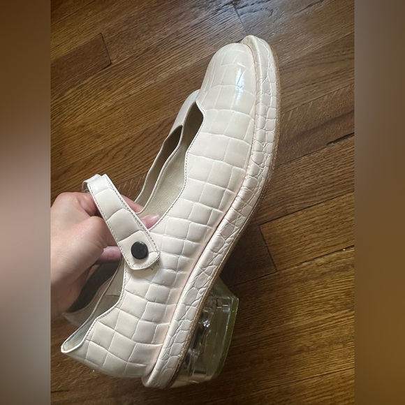 Simone Rocha ballet flats with clear heel. Size 40. Worn once. Perfect condition - Picture 4 of 11